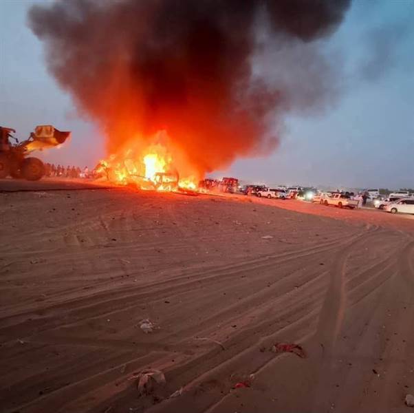 جثث متفحمة وطفلة ناجية.. مأساة "العبر" تشعل غضب اليمن
