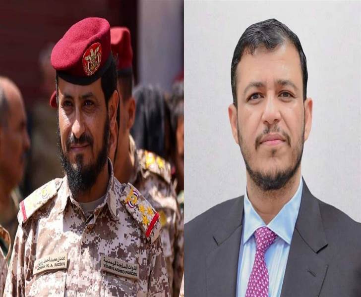 العليمي يطمئن على صحة العميد عدنان رزيق القميشي بعد العملية الإرهابية الحوثية الغادرة