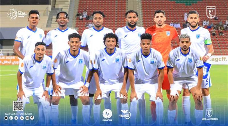 تضامن حضرموت يخطف تعادلاً ثميناً من النهضة العُماني في عقر داره بكأس الخليج للأندية