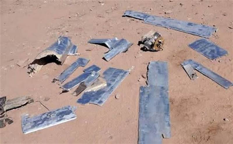 القوات الحكومية تسقط طائرة مسيّرة للحوثيين في أجواء الصفراء بصعدة
