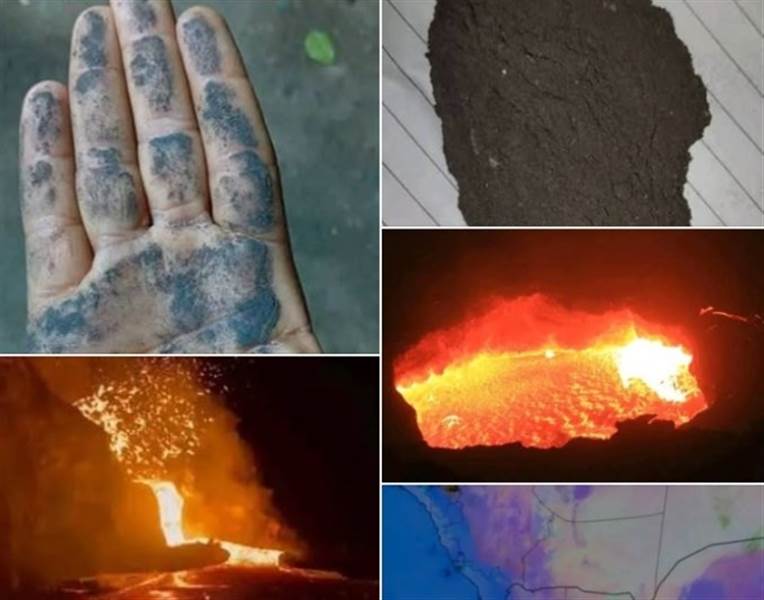 شاهد: لغز الرماد الأسود يصل مأرب وتعز والحديدة وتعز .. خبير بيئي يشكك بارتباط الظاهرة ببركان إثيوبيا ( فيديوهات)