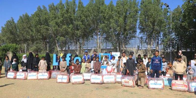 “561 يتيماً يتلقون الدعم.. مؤسسة لايف تُدشّن أحد أكبر برامج الكفالة الإنسانية في اليمن”