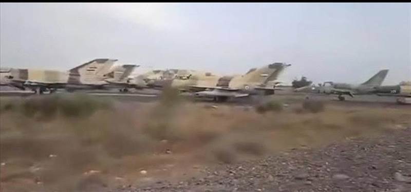 من أخفاها ؟ ولمصلحة من ؟  شاهد فيديو :طائرات حربية مخفية منذ عقد داخل قاعدة العند تفتح ملف الإهمال العسكري