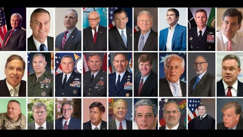 29 شخصية أمريكية تعلن دعمها للحكومة المؤقتة وخطة مريم رجوي لإيران