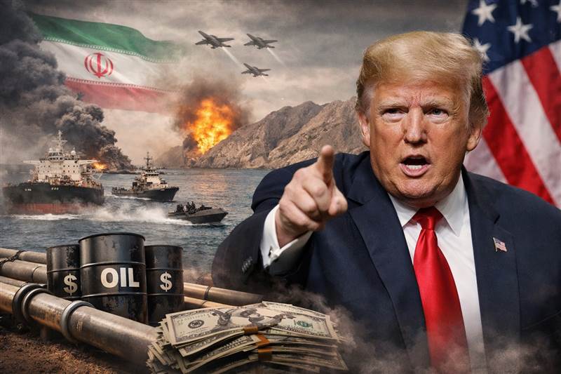 ترامب يصعّد تهديداته لإيران: 24 ساعة قبل “الجحيم” ما لم يُفتح مضيق هرمز