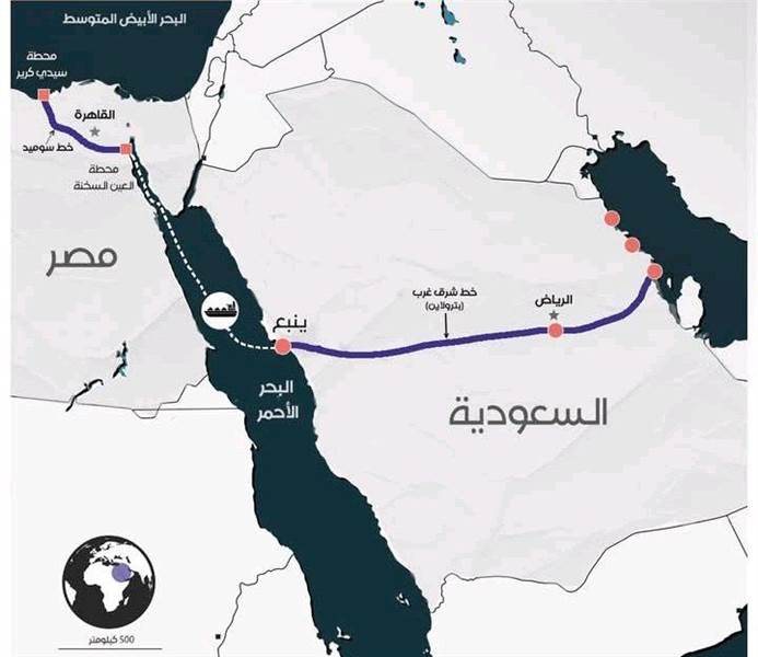 خبير سعودي يطرح مجدداً مشروع أنبوب نفطي عبر اليمن إلى بحر العرب لتجاوز مضيق هرمز