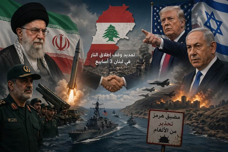 تصعيد إسرائيلي وتهديدات أمريكية لإيران.. وتمديد هدنة لبنان 3 أسابيع