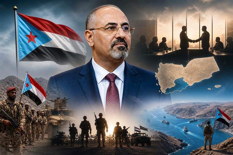 الجمعة الجمعة والخطبة الخطبة..الزبيدي يؤكد تمسكه بمسار “القضية الجنوبية” وبناء جيش جنوبي رغم قرار إسقاط عضويته