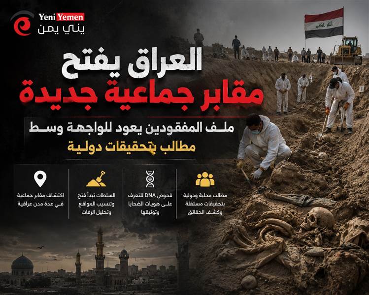 العراق يفتح مقابر جماعية جديدة.. ملف المفقودين يعود للواجهة وسط مطالب بتحقيقات دولية