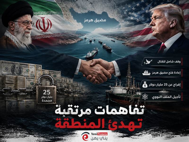 وسط تضارب الروايات..اتفاق مرتقب بين واشنطن وطهران؟.. تسريبات تكشف بنود تفاهم يشمل هرمز و25 مليار دولار مجمدة (بنود الإتفاق)