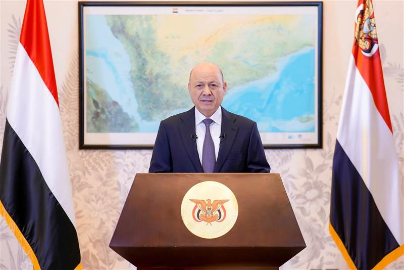 العليمي: إنهاء سيطرة الحوثيين واستعادة الدولة أولوية المرحلة المقبلة