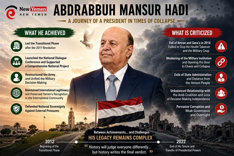 Former Yemeni President Abdrabbuh Mansur Hadi Passes Away in Riyadh