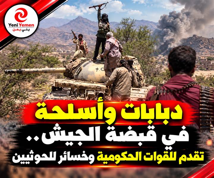 عاجل :  شاهد تعز.. أنباء عن تقدم واسع للجيش واغتنام دبابات وأسلحة حوثية